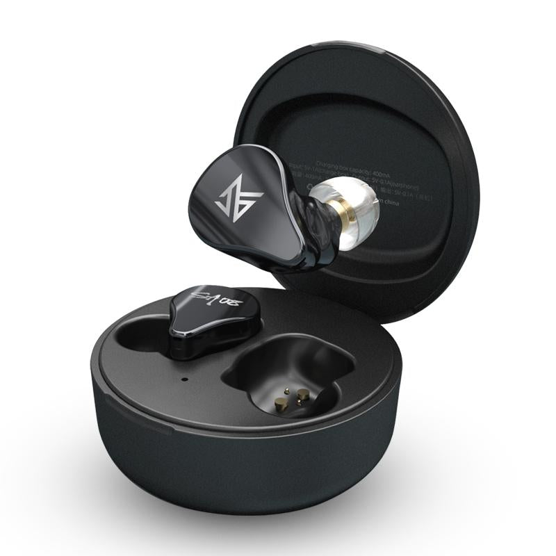 Kz Sa08 Wireless 5Ba Bluetooth Tws Earphones - Black-1915196889502978048