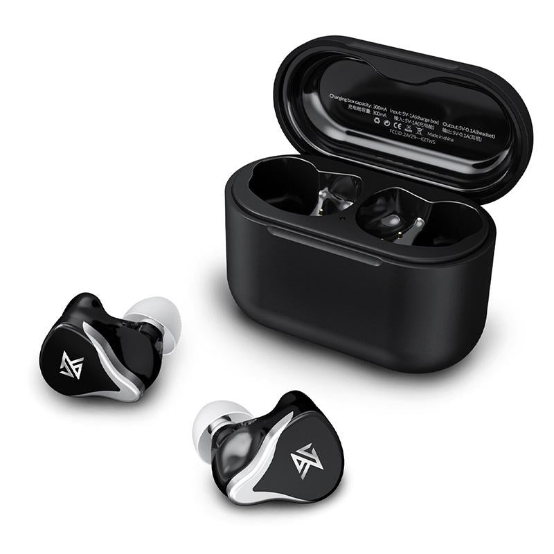 Kz Z3 Hybrid 1Dd & 1Ba Wireless Bluetooth 5.2 Tws Earphone - Black-1915197139554799616
