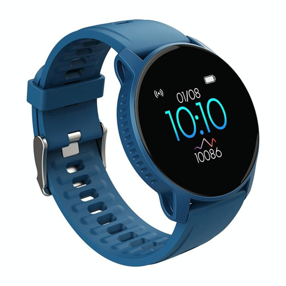 Smart Bracelet With Heart Rate Pedometer And Sleep Monitor - Blue-1915196926089891840