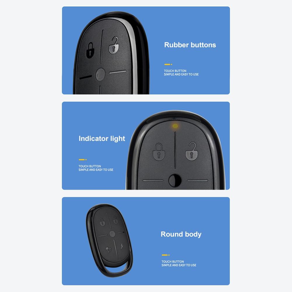 Electric Barrier Garage Door Remote - 4-Button Copy Style-1915196838118559747