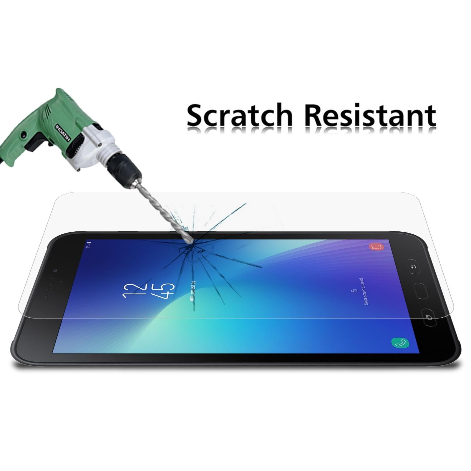 25-Pack Tempered Glass Film For Samsung Galaxy Tab Active 2 - 9H 2.5D Explosion-Proof-1922443405623955459