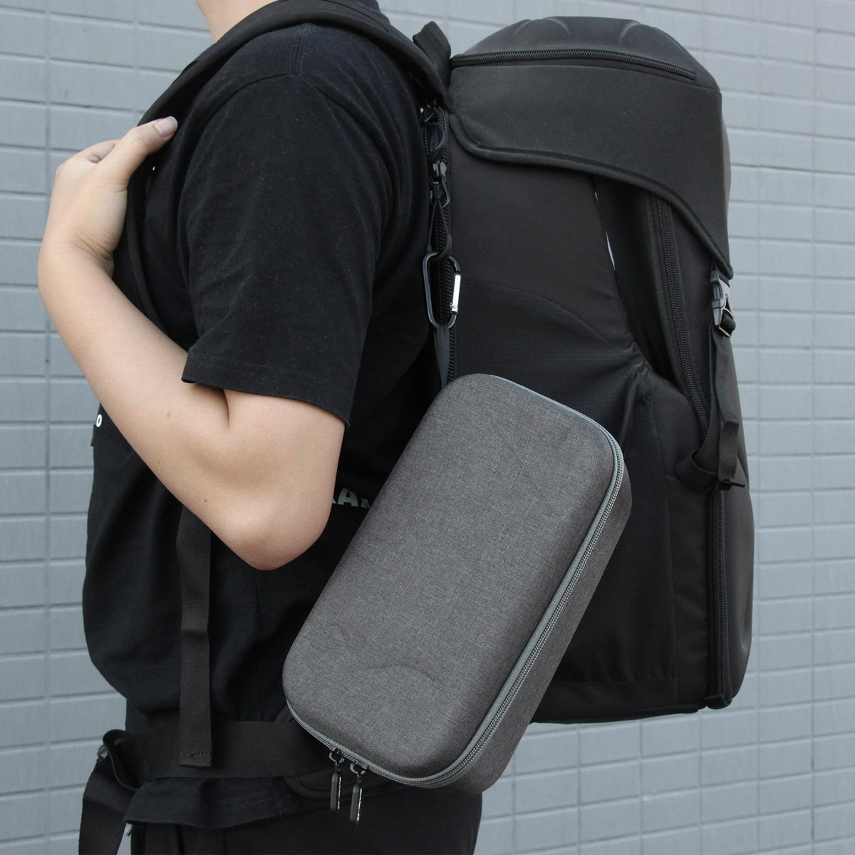 Compact Drone Carrying Bag With Carabiner For Dji Mavic 3-1915197137369567236