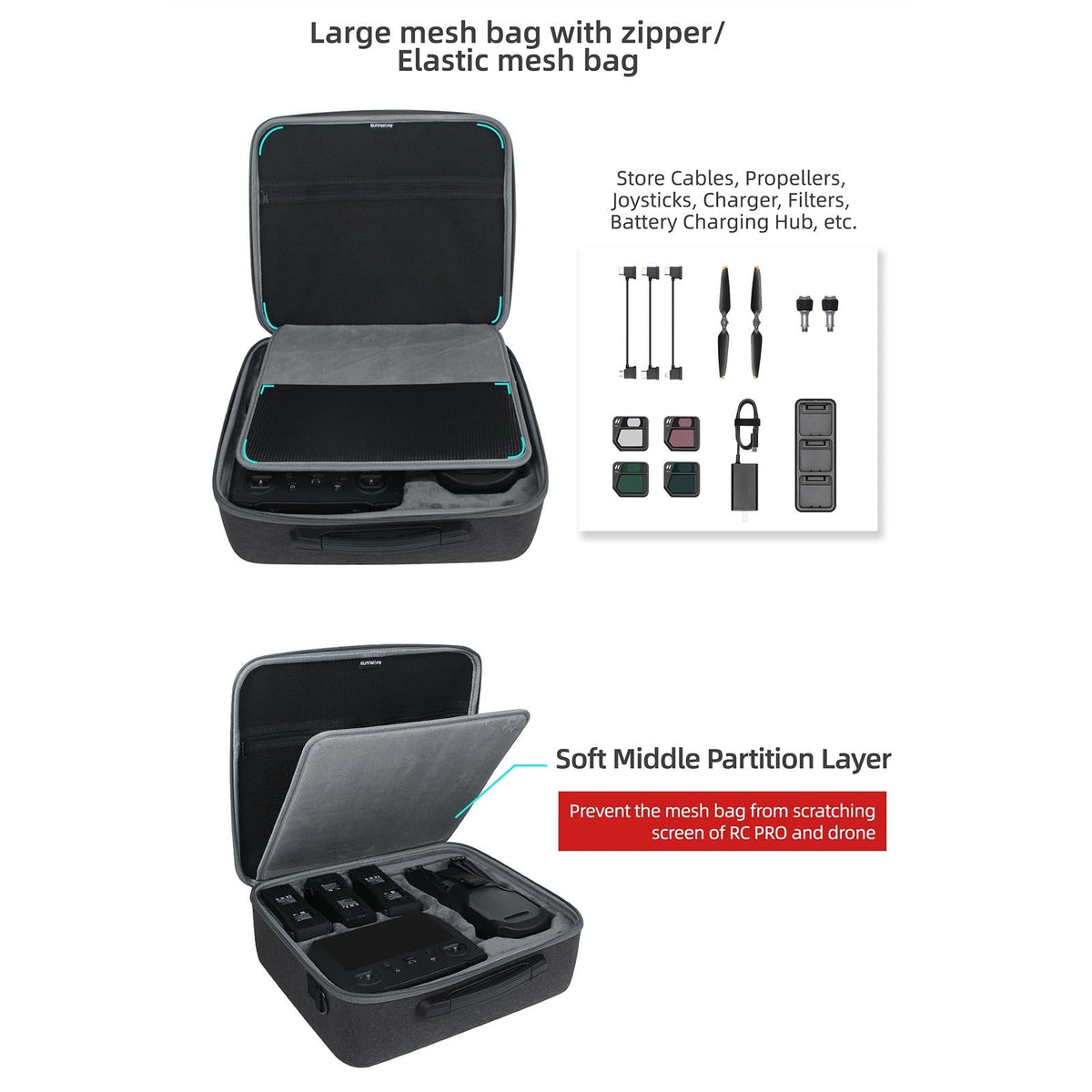 Shoulder Strap Crossbody Bag For Dji Mavic 3 Storage-1964932202315780100