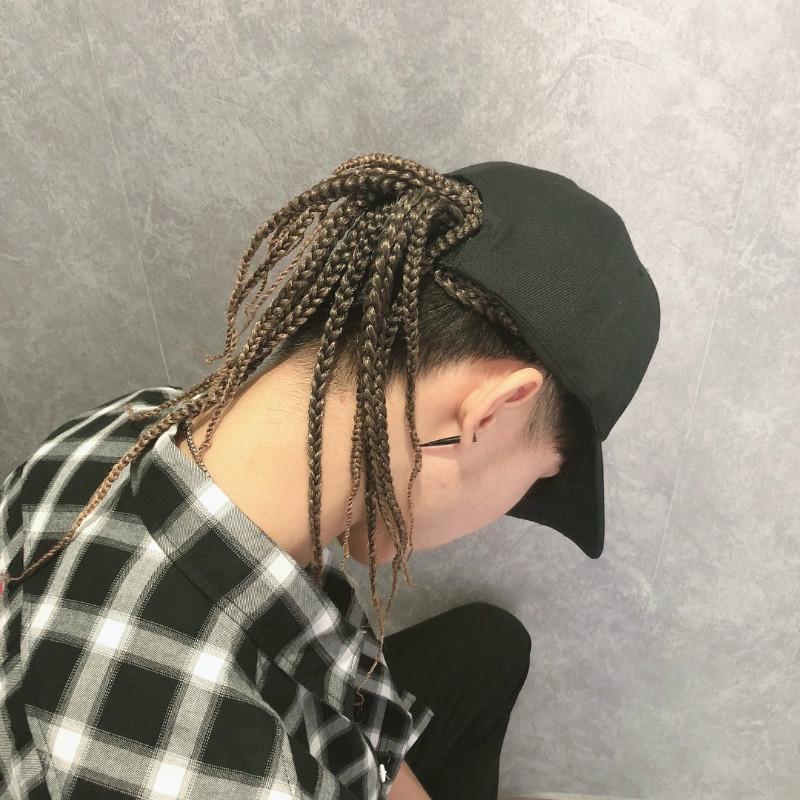 Dreadlocks Braid Hat Cap - 35Cm Length-1915196807642746880
