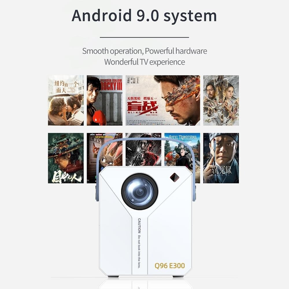 E300 Intelligent Portable Hd 4K Projector-1915196887296774150