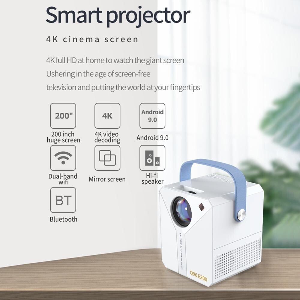 Intelligent Portable Hd 4K Projector-1915196646656970753
