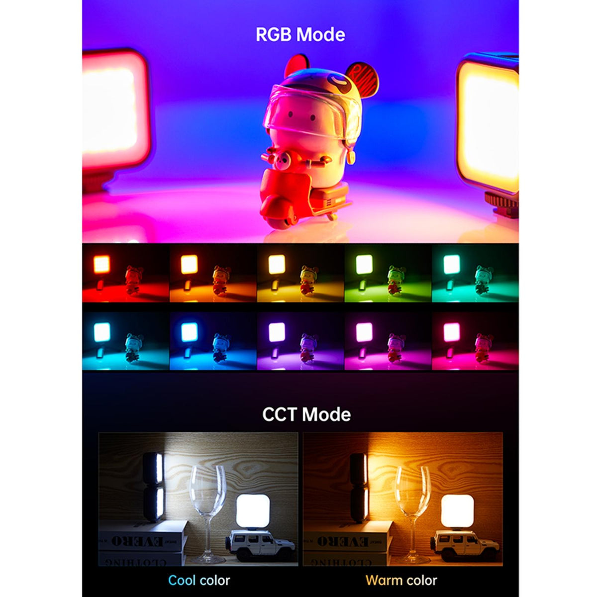6Bi Led Video Light For Shooting-1964932349477130243