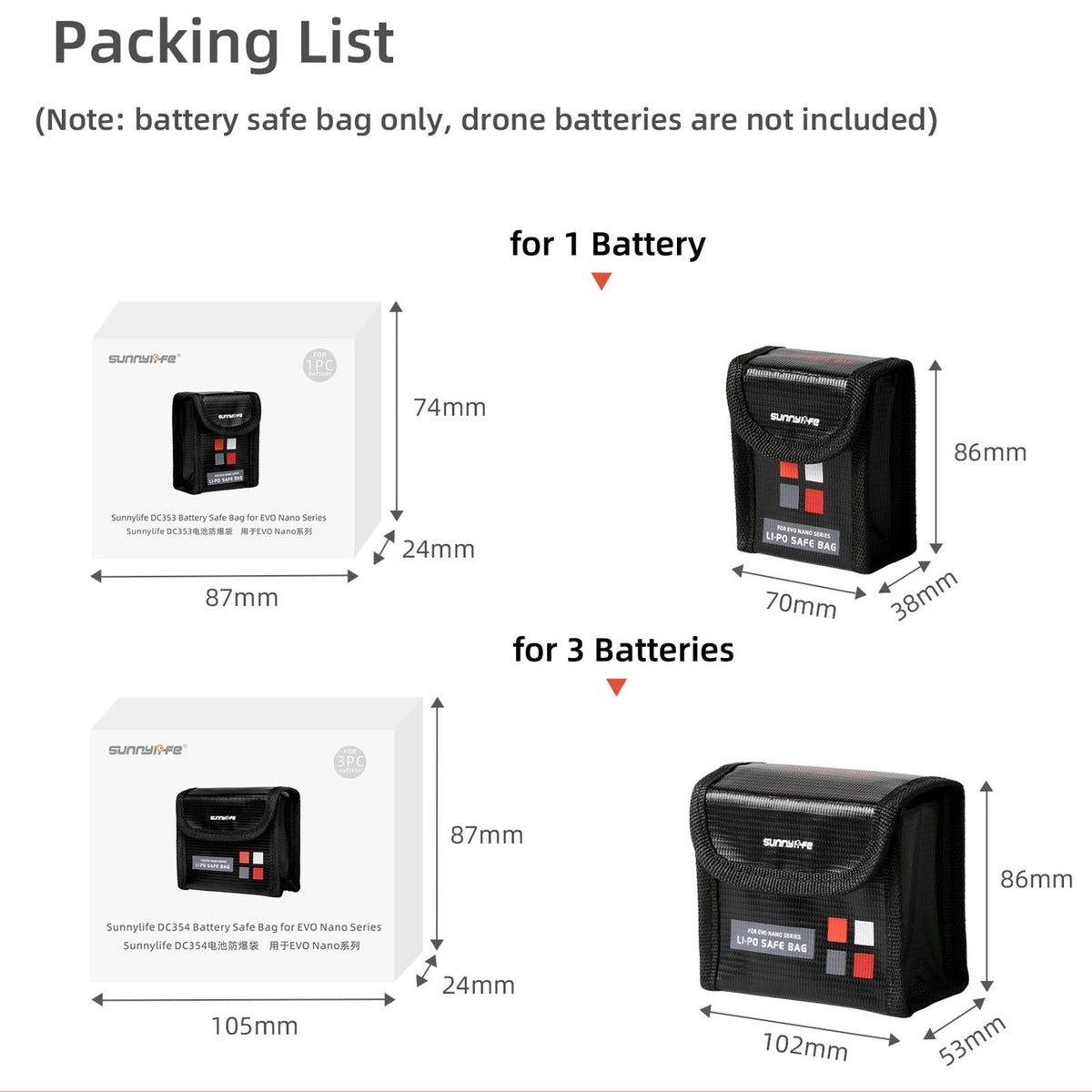 3-In-1 Evo Nano Battery Explosion-Proof Bag-1915198069889175557