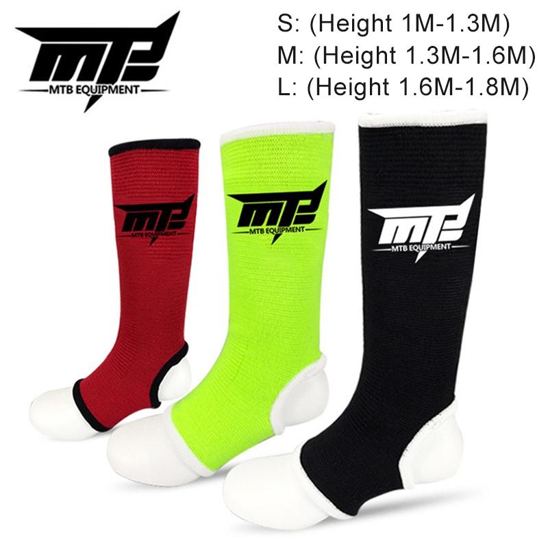 Red Mtb Ankle Guards For Fighting & Training-1915196694941798405