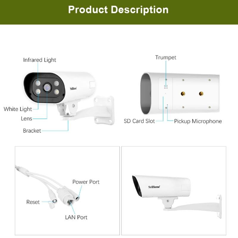Waterproof Night Vision Bullet Camera - 4Mp Ip66-1964932292065497089