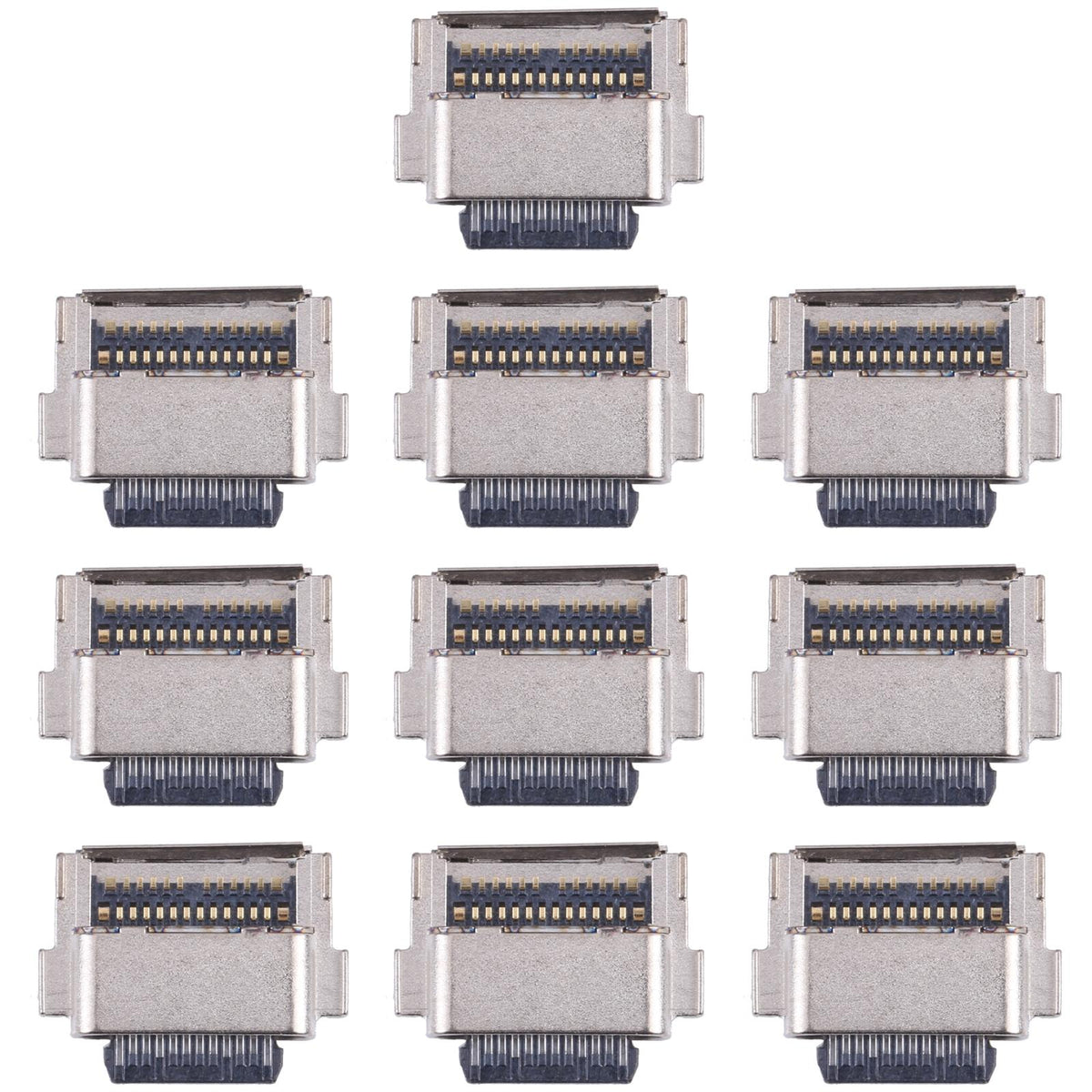 10-Pack Charging Port For Samsung Galaxy Z Fold2 5G / W21 5G-1915197624982573056
