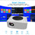 Smart Mini Led Projector - 80 Ansi Lumens 1280X720P-1915197689612603393