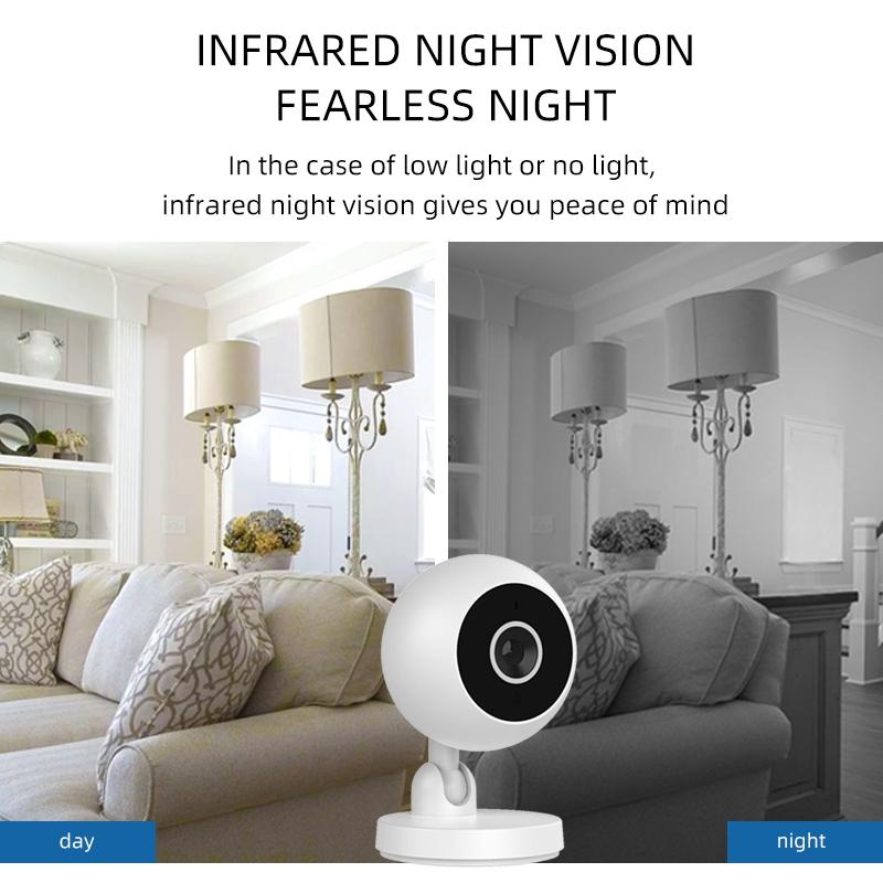 1080P Hd Wifi Smart Camera With Night Vision-1964932264831881222