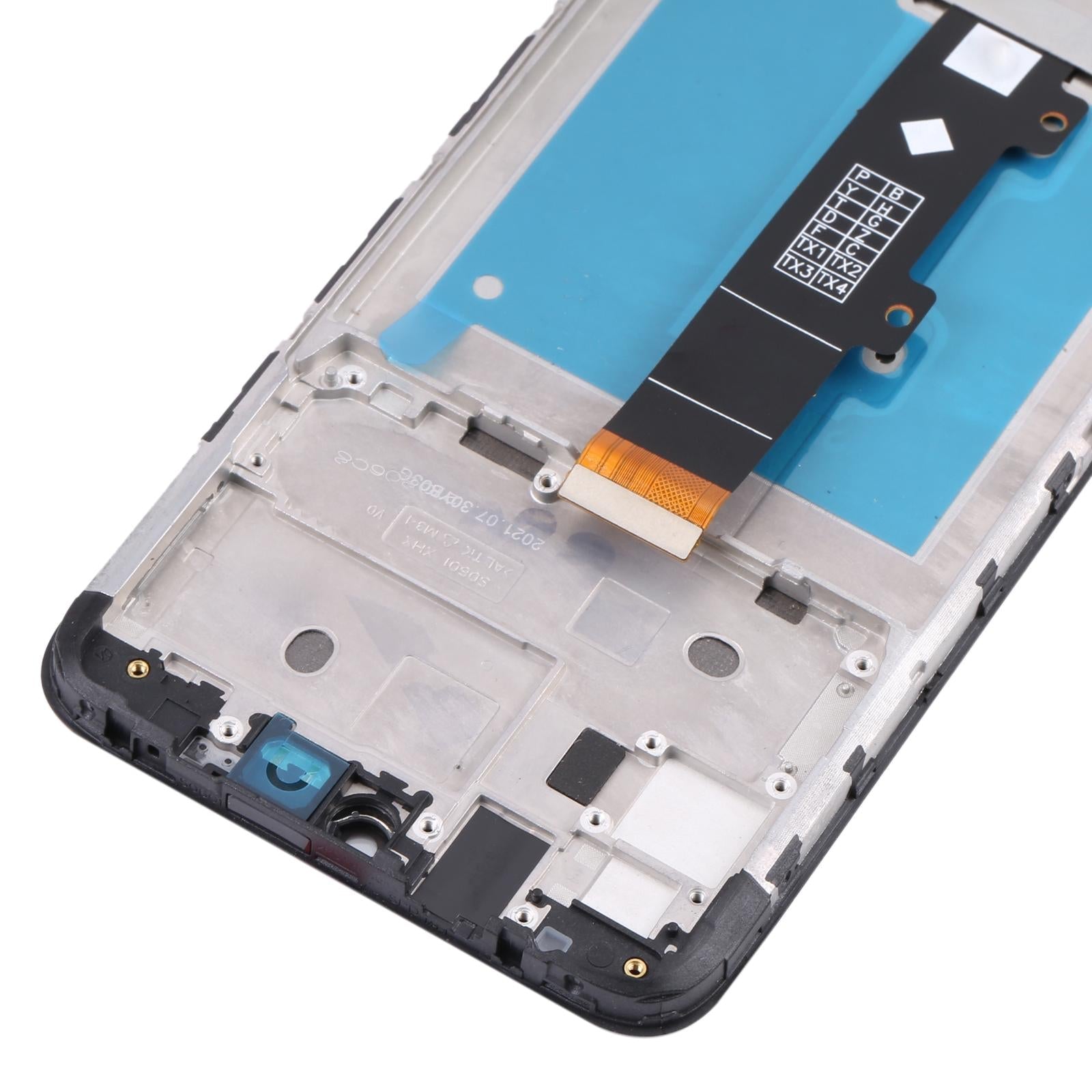Motorola Moto E20 Lcd Screen With Frame - Full Assembly-1915197788744978436