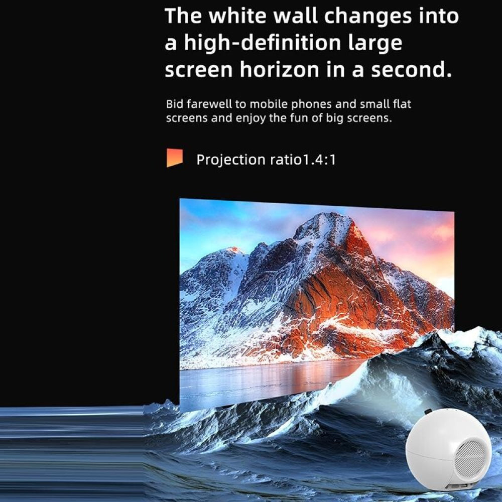 Smart Led Projector - 100 Ansi Lumens 1280X720P Basic Version-1915197787675430916