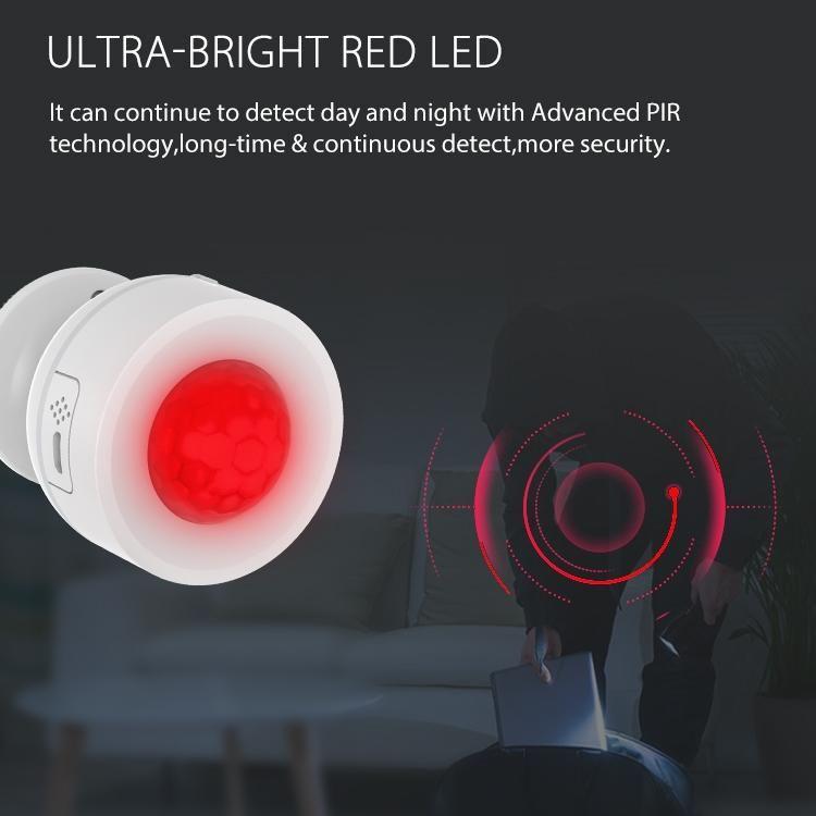 Smart Wifi Motion Sensor With Temp & Humidity - Pd07W-1915197236439027718