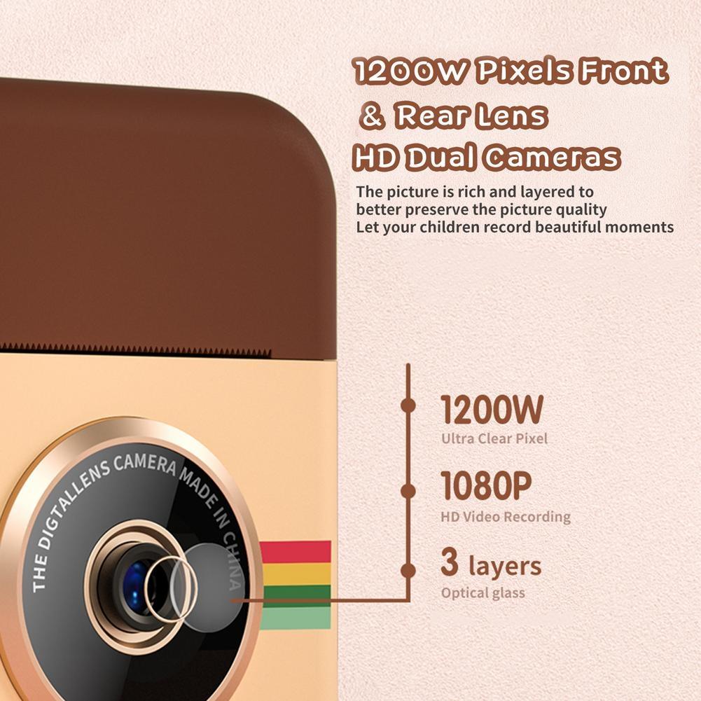 2.4 Hd Screen Children Instant Camera - No Memory Card-1915198360420225027