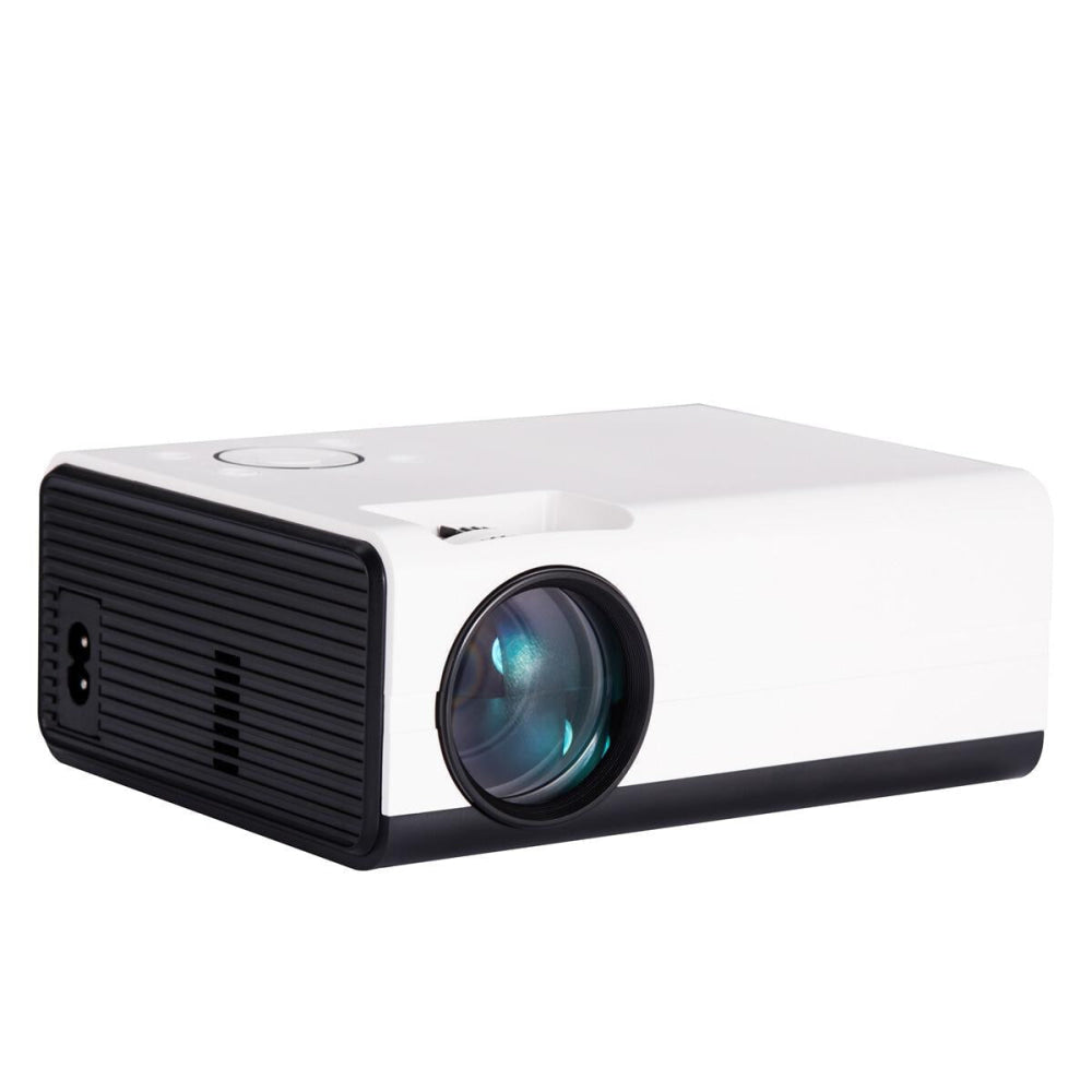 Mini Lcd Digital Projector - 2200 Lumens 800X480 Same Screen Version - White / Black-1915196658384244736