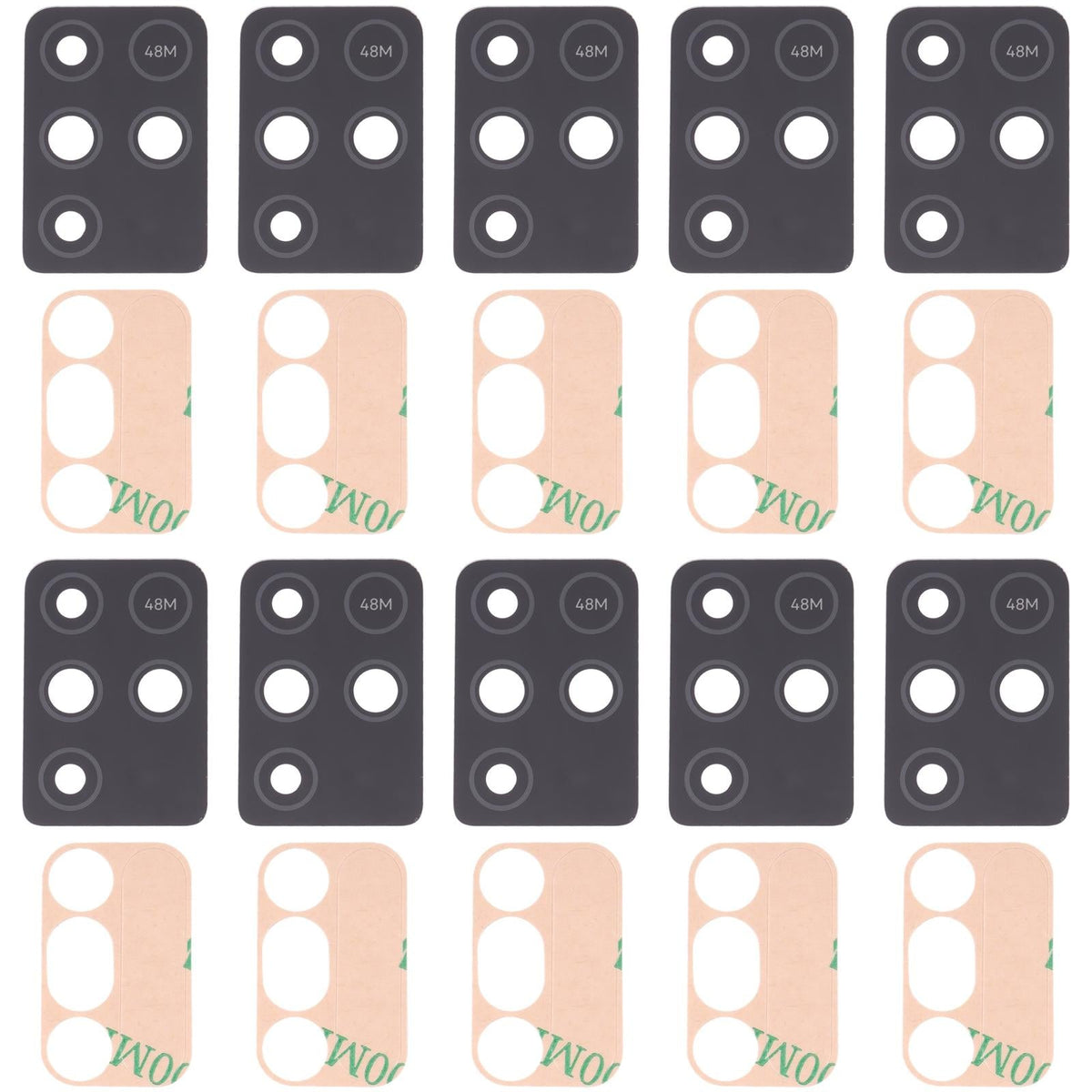 10-Piece Infinix Note 10 X693 Rear Camera Lens Set-1915197613544706048