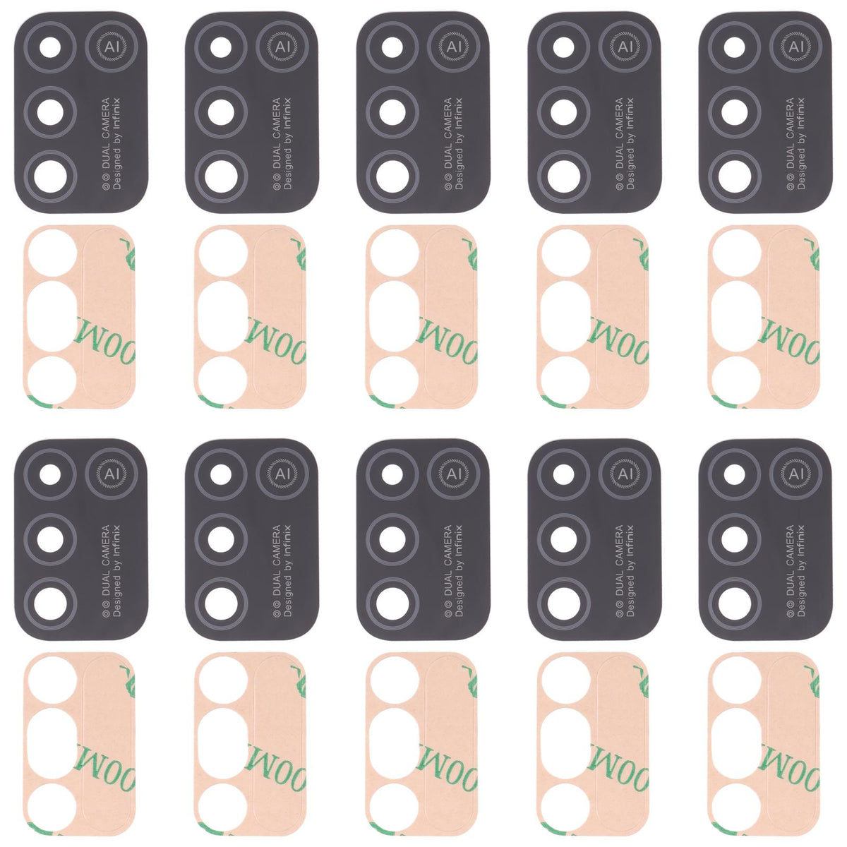 10-Pack Infinix Hot 11 Play Rear Camera Lenses-1915197161042219008