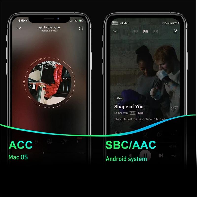 Wireless Bluetooth Headset With Interface Adaptation - Black-1915196928921047046