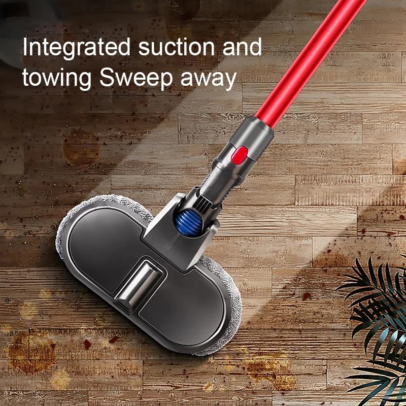 Electric Mop Cleaning Head With Water Tank For Dyson V6 Vacuum Cleaner-1915198293919535109