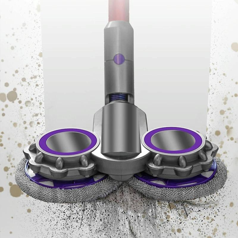 Electric Mop Cleaning Head With Water Tank For Dyson V6 Vacuum-1915198313599209474
