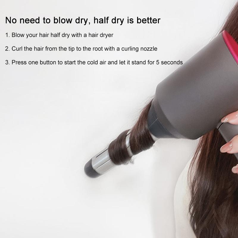 Dyson Hair Dryer Curling Rollers - Pair-1915198107180732419