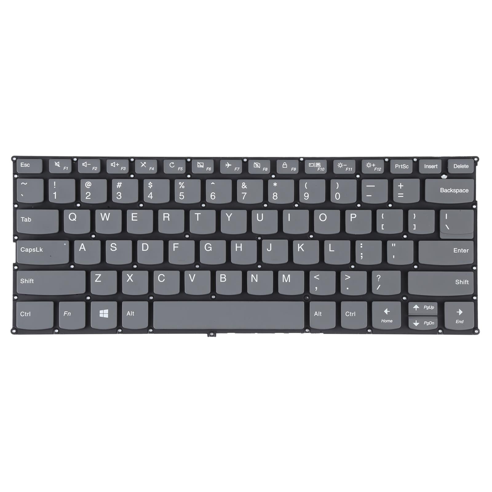 Us Keyboard For Lenovo Ideapad 320S-13 - Grey-1915196976551563269