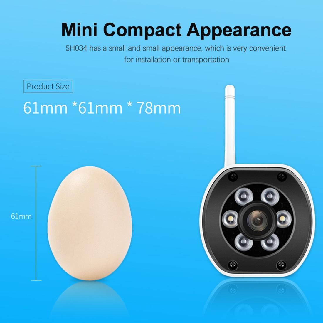 Mini Dual Wifi Outdoor Security Camera With 5.0Mp Resolution And Night Vision - Ip66 Waterproof-1915196655603421192