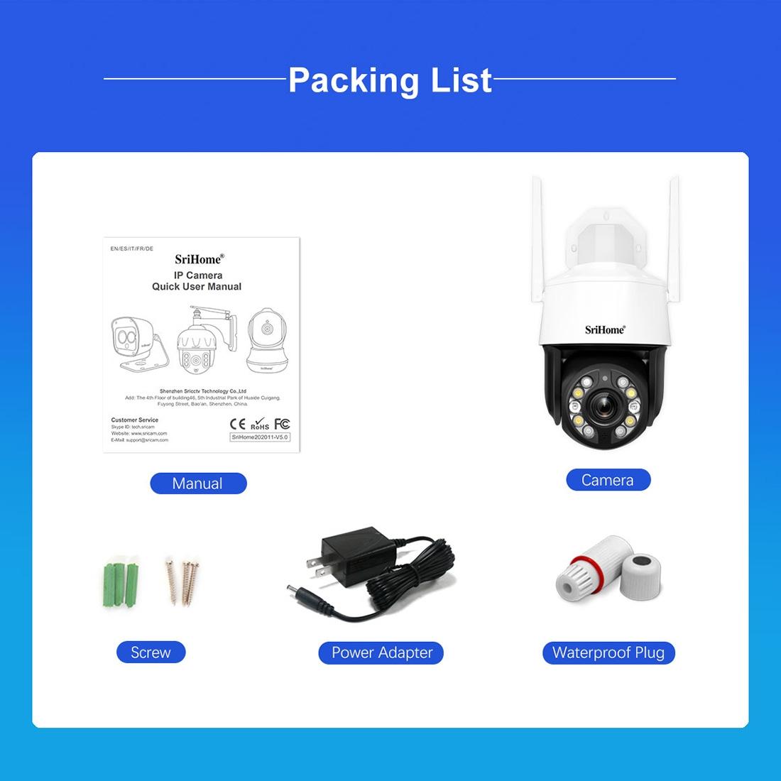 20X Optical Zoom 5.0Mp Wifi Ip66 Waterproof Ai Auto Tracking H.265 Video Surveillance - White-1915196658531045381