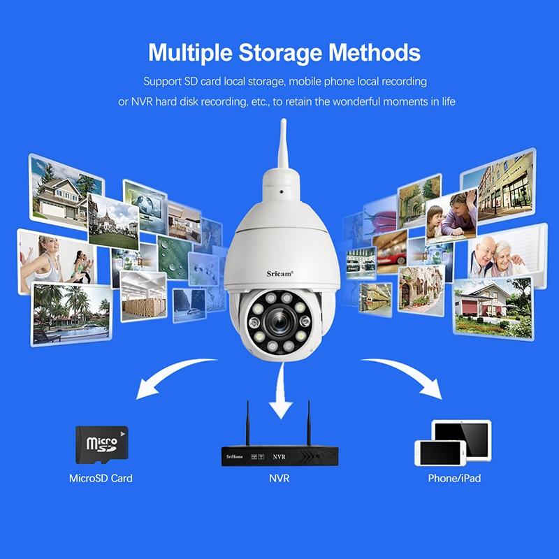 10X Zoom Wifi Ip Camera - Waterproof White-1915196654743588867