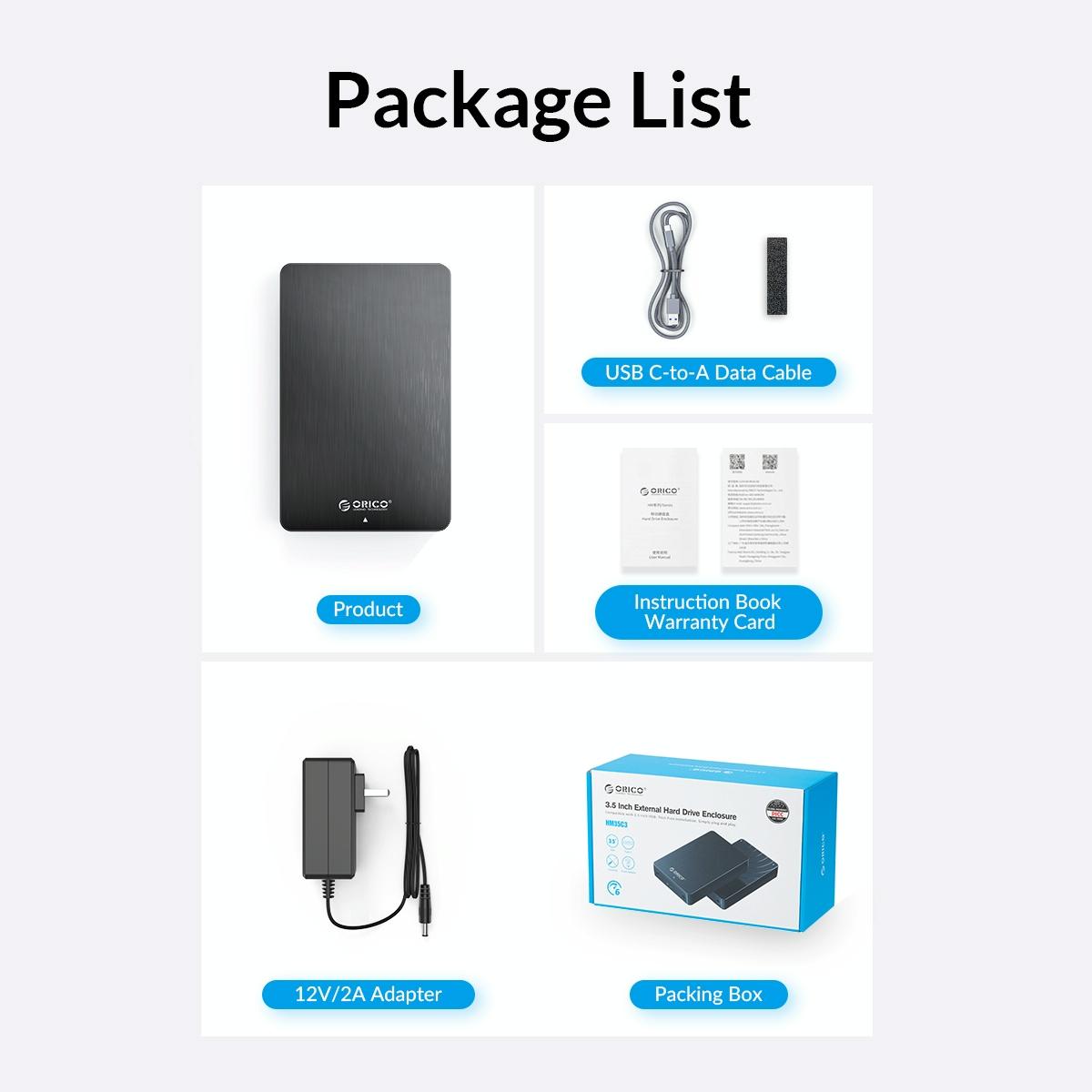 2.5 Usb3.1 Type-C Hard Drive Enclosure - Compact & Fast-1915196659260854279