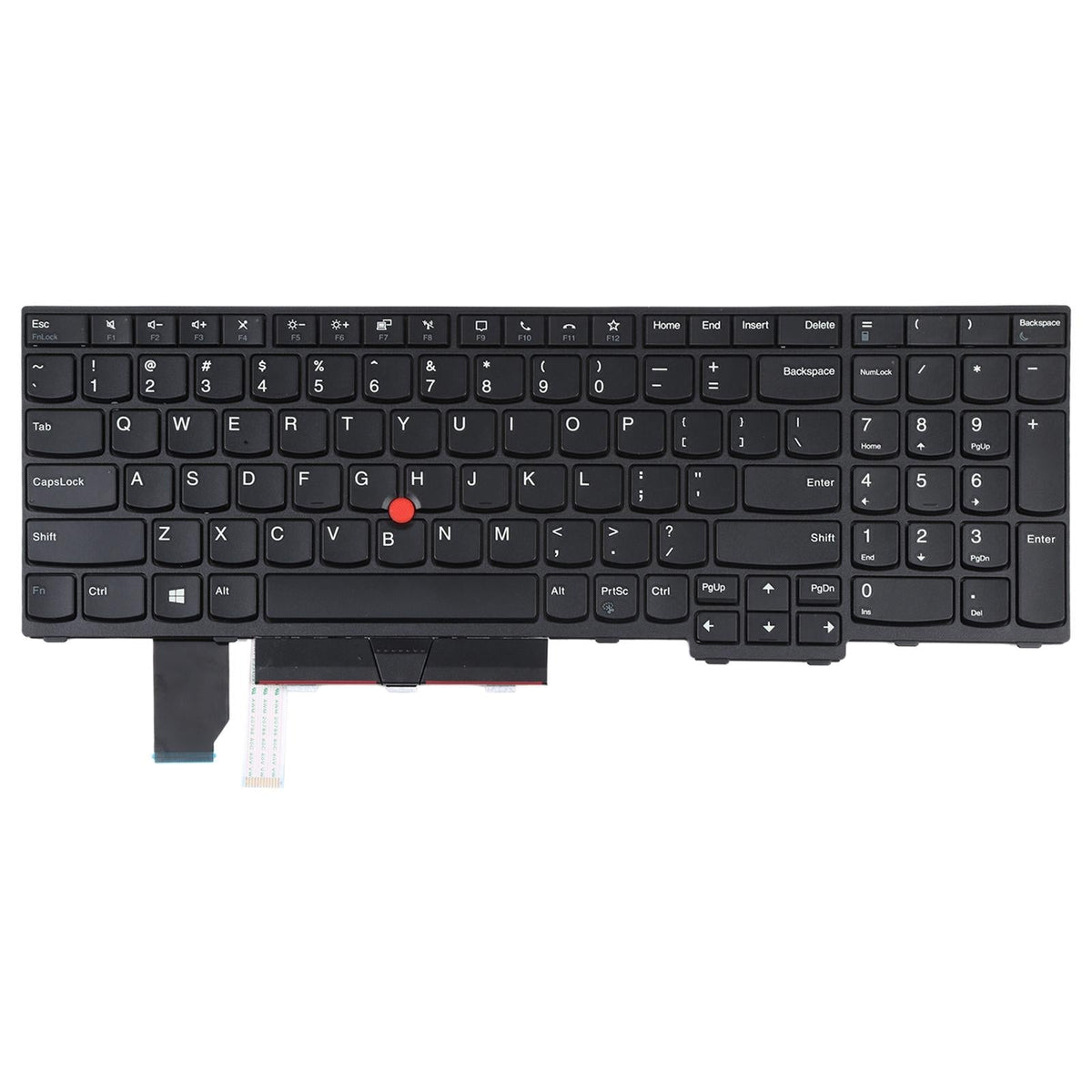 Lenovo Thinkpad P15V / L15 Keyboard With Pointing - Black Us Version-1915196651849519109