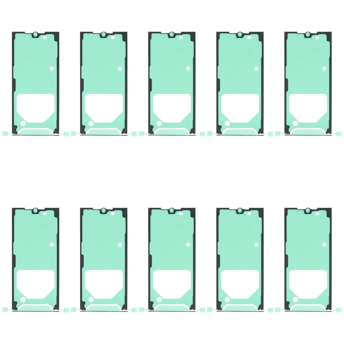 10-Piece Front Housing Adhesive For Sm S908B - Clear-1915197647820558341