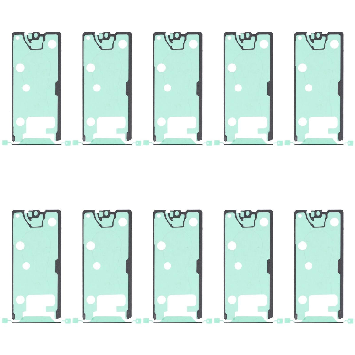 10-Piece Front Adhesive For Samsung N980F - Black-1915197454513475584