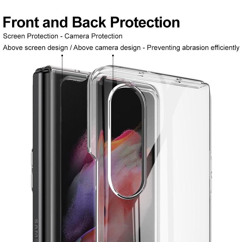 Imak Wing Ii Crystal Pro Case For Samsung Fold 4 5G - Sleek Protection-1915198256263073796
