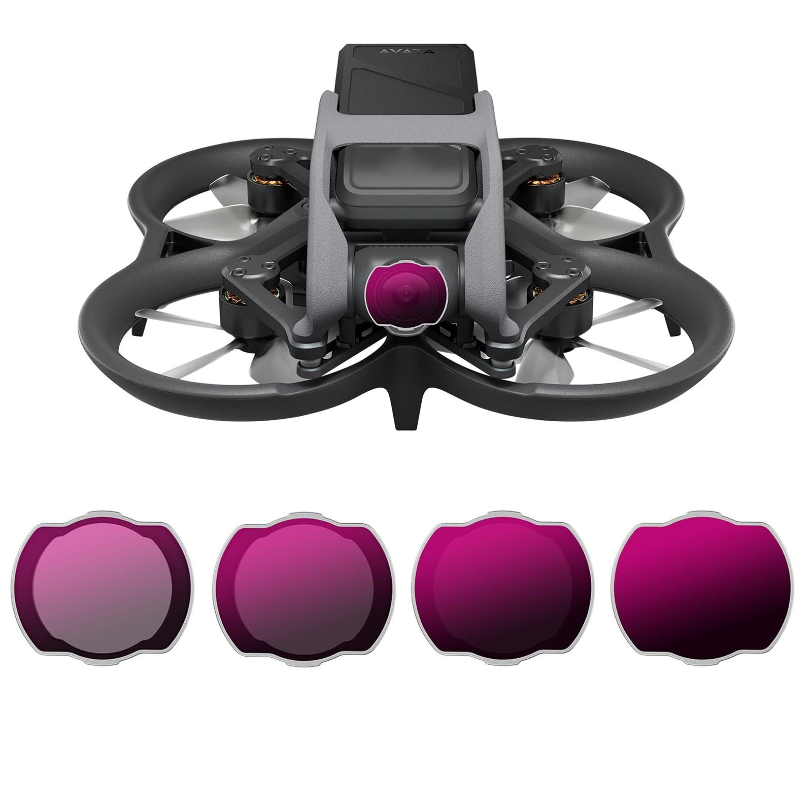 Complete Lens Filter Set For Dji Avata Drone - Nd8 Nd16 Nd32 Nd64-1915197474126041088