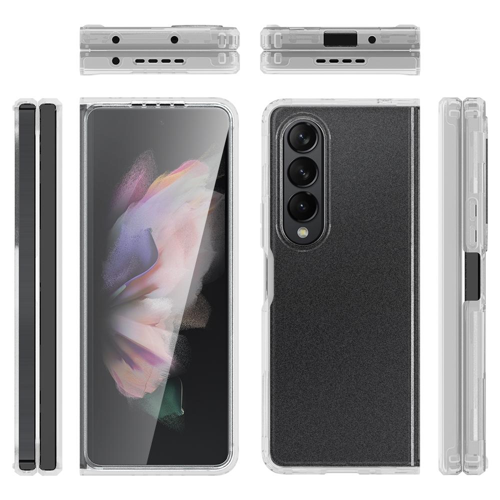 Transparent Frosted Hard Case For Samsung Galaxy Z Fold4 - Pc + Tpu-1915196870502780929