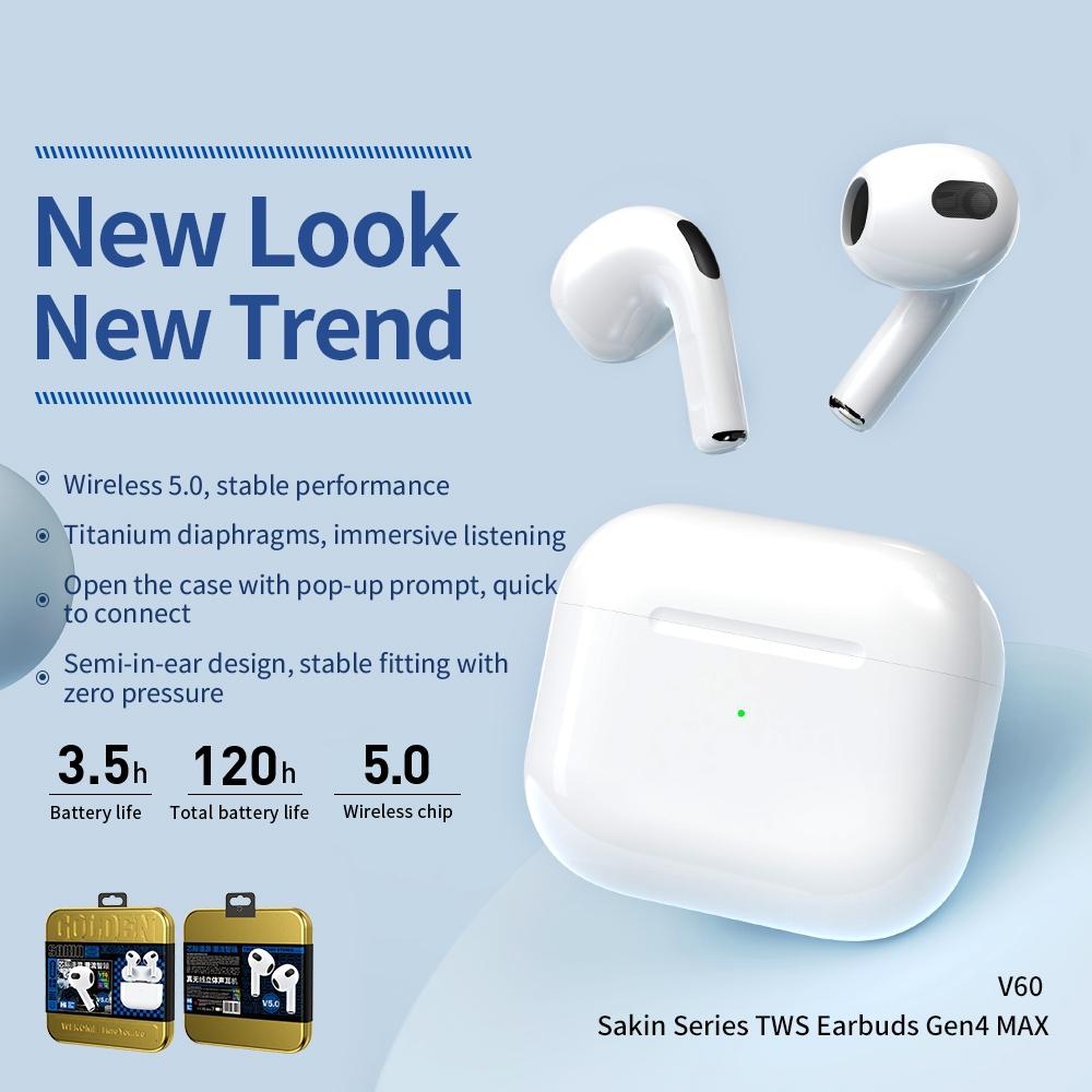 Max Bounty Series True Wireless Stereo Earphones - V60-1915197685145669638