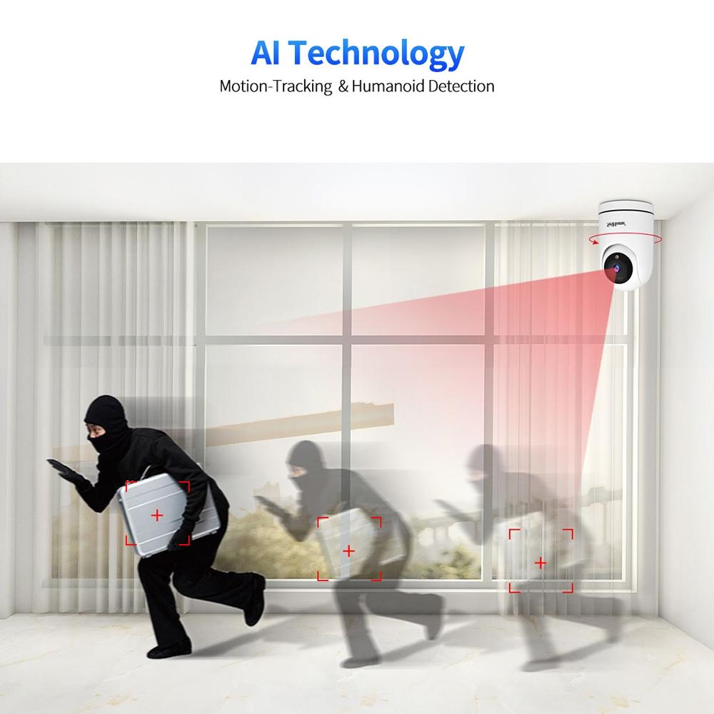 1080P Hd Ai Wifi Pan-Tilt Camera - 2.0Mp-1915196521196949508
