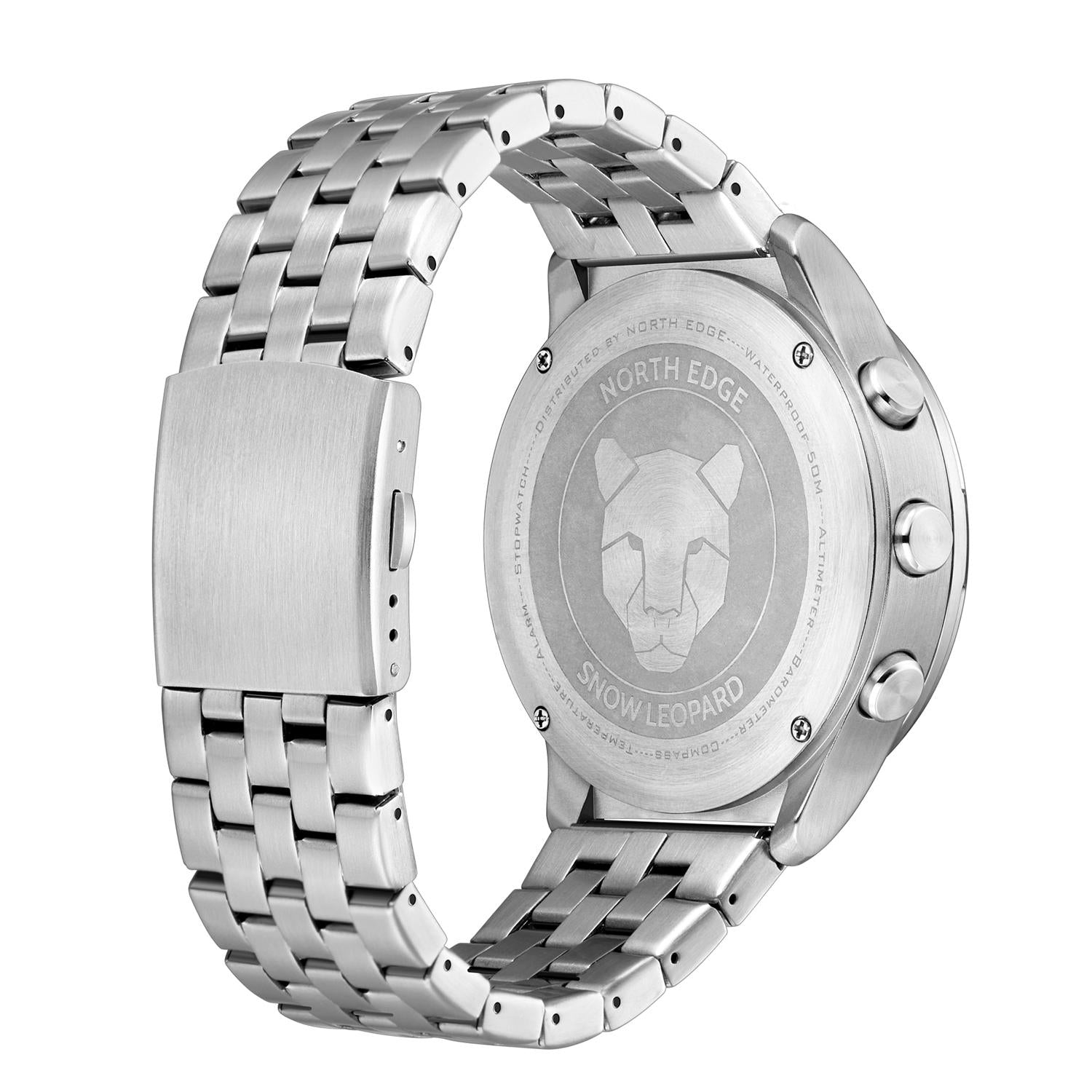Stainless Steel Multifunction Smart Watch For Men - Waterproof-1915196879801552898