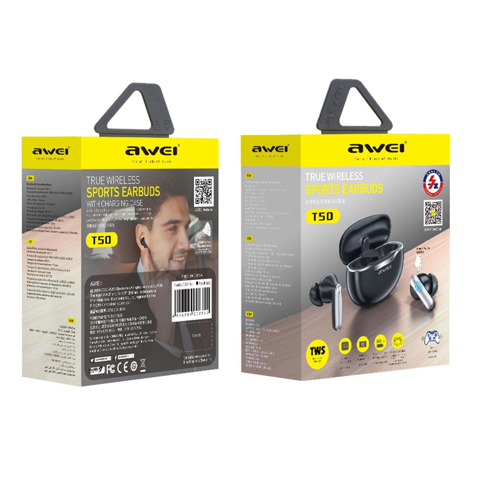 True Wireless Gaming Earbuds - T50-1915198399884431364
