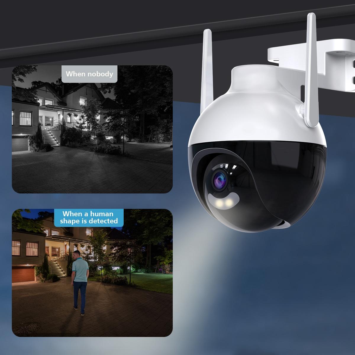 Wireless Hd Smart Camera - 8Mp Wifi Surveillance-1915197802204499970