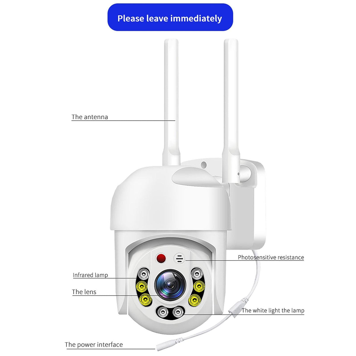 Waterproof 5G Dual Band Wifi Camera - 2Mp Hd-1915197844197871618