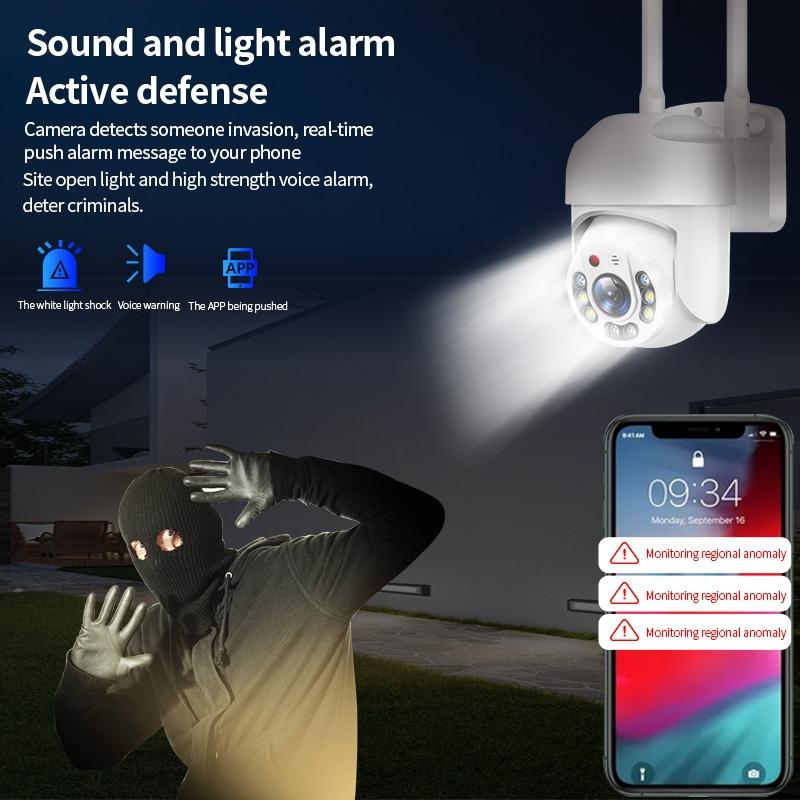 Waterproof 5G Dual Band Wifi Camera - 2Mp Hd-1915197844197871624
