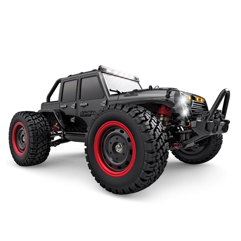 Off-Road 4Wd Electric Rc Vehicle - 2.4G Wrangler Black-1915196863540236289