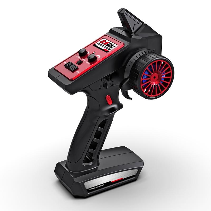 Off-Road 4Wd Electric Rc Vehicle - 2.4G Wrangler Black-1915196863540236291