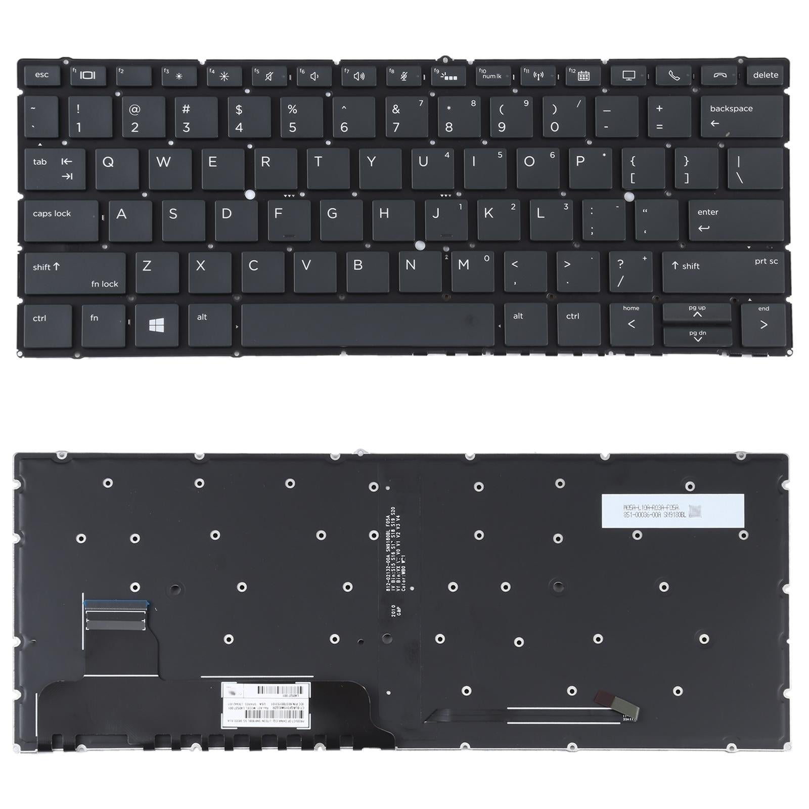 Hp Elitebook X360 Keyboard With Backlight - Us Version-1915197798345740293