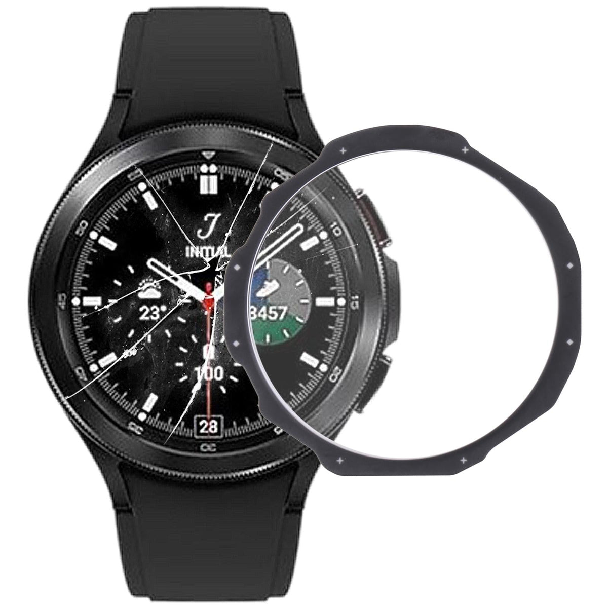 46Mm Front Glass Lens For Samsung Galaxy Watch4 Classic-1915196651618832388